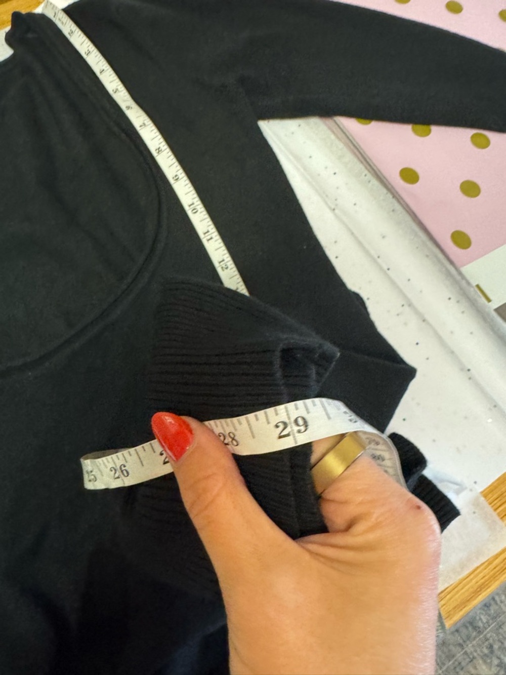 Vintage Dolce & Gabbana black Cotton deep scoop neck top size small - Picture 7 of 7